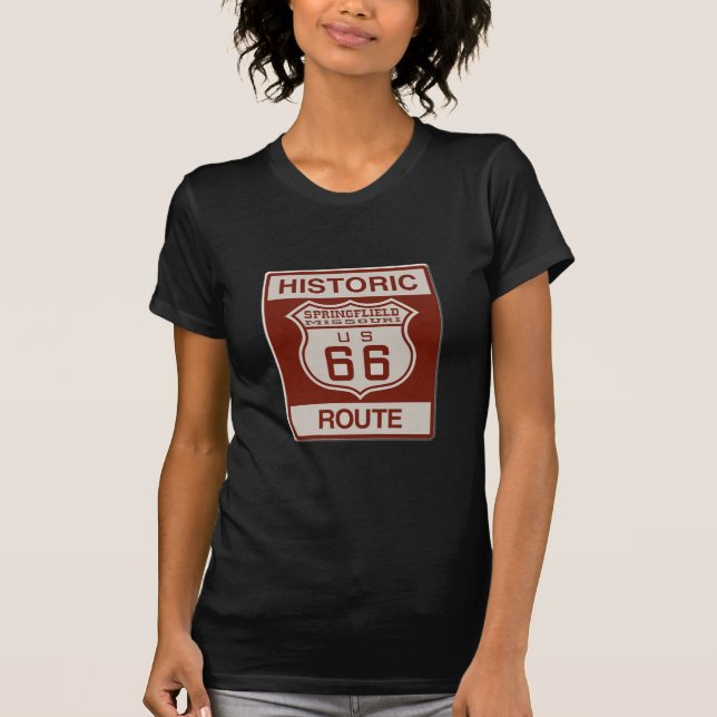 Springfield Route 66 T-Shirt (Front)