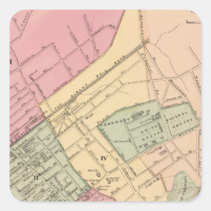 Springfield Square Sticker