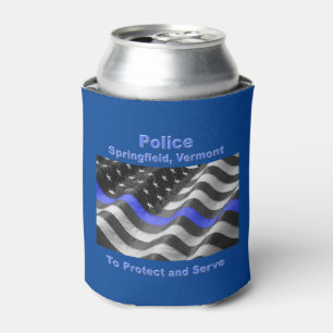 Springfield, Vermont. Police Can Cooler