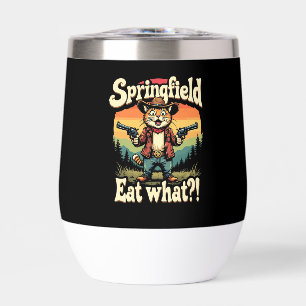 Springflied Eat What Trump Election Cat Cowboy