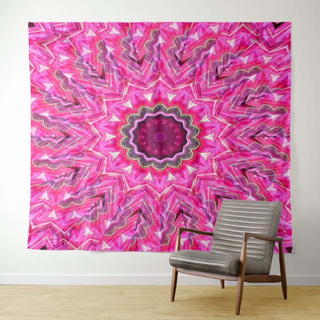 Springing in Pink.... Tapestry (In Situ (Horizontal))