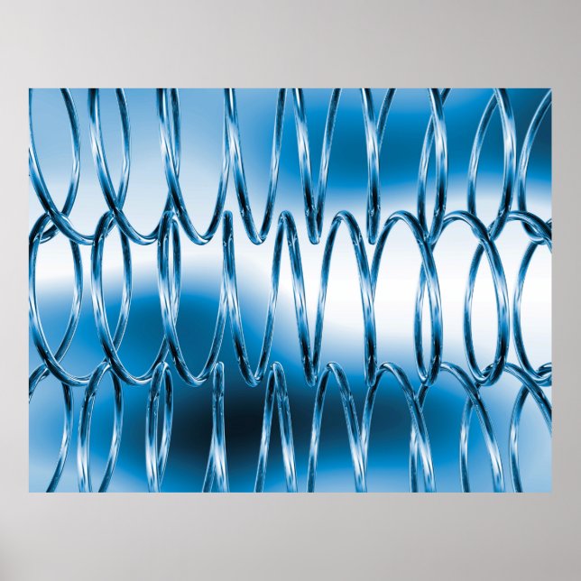 Springs Blue Poster (Front)