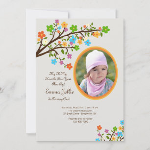 Spring's Embrace Photo Invitation