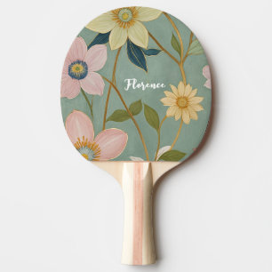Spring's Gentle Awakening Personalized Ping Pong Paddle