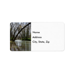 Springtime At Finley Address Label