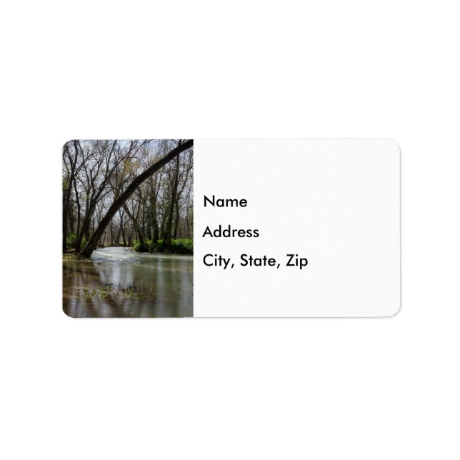 Springtime At Finley Address Label (Front)