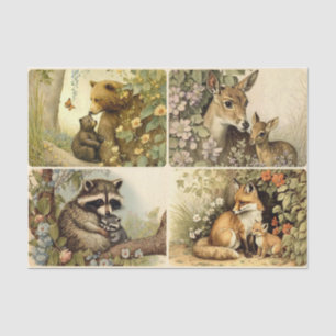 Springtime Babies Tissue Paper