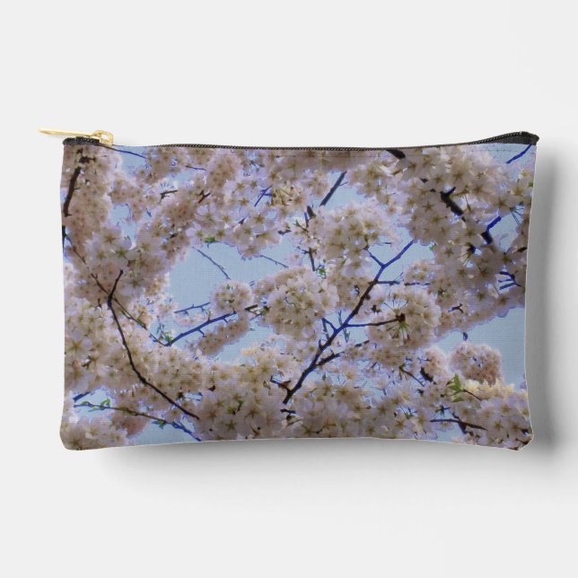'Springtime Blossoms'  Accessory Pouch (Front)