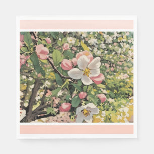 Springtime Blossoms - Paper Napkin