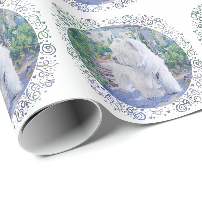 Springtime Bower Wrapping Paper (Roll Corner)