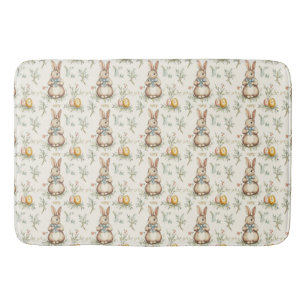 Springtime Bunny Bliss Bath Mat