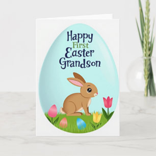 Springtime Bunny Celebration Card