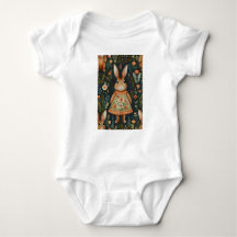 Springtime Bunny Magic Baby Body Suit 