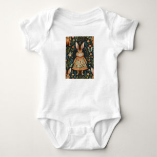 Springtime Bunny Magic Baby Body Suit Bodysuit