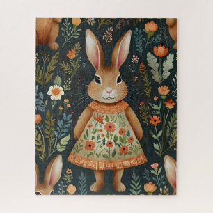 Springtime Bunny Magic Puzzle 