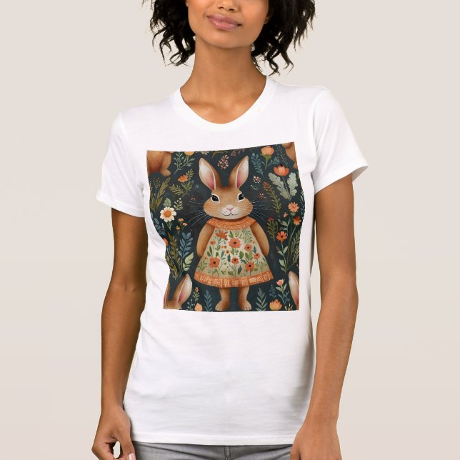 Springtime Bunny Magic T-Shirt  (Front)
