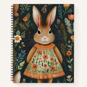 Springtime Bunny Notebook