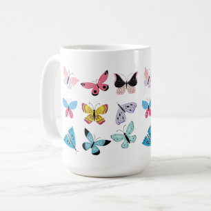 Springtime Butterflies Coffee Mug