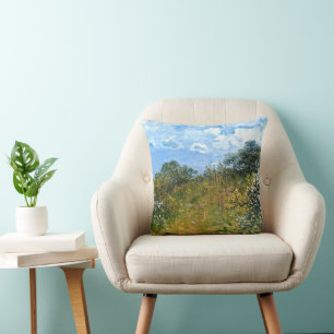 Springtime by Claude Monet Cushion