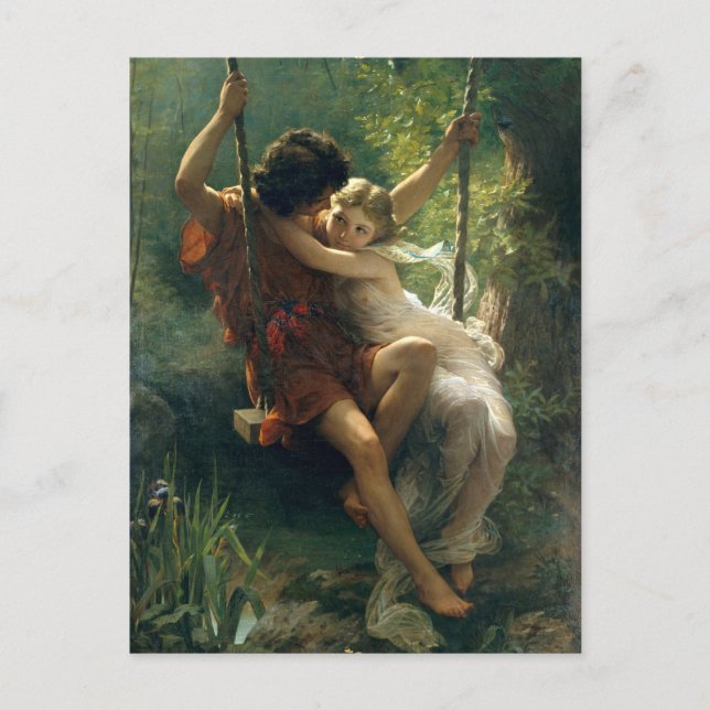 Springtime by Pierre Auguste Cot Postcard (Front)