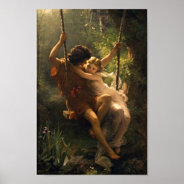 Springtime by Pierre-Auguste Cot - poster (Front)