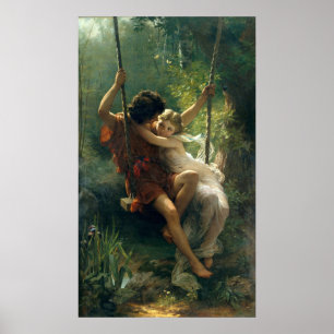 Springtime by Pierre Auguste Cot Poster