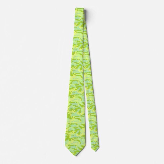 SpringTime Camo Pattern Tie (Front)