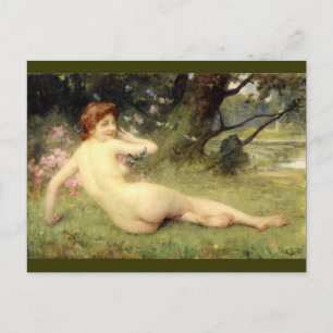 Springtime - Charles Lenoir Postcard