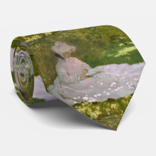 Springtime Claude Monet Tie