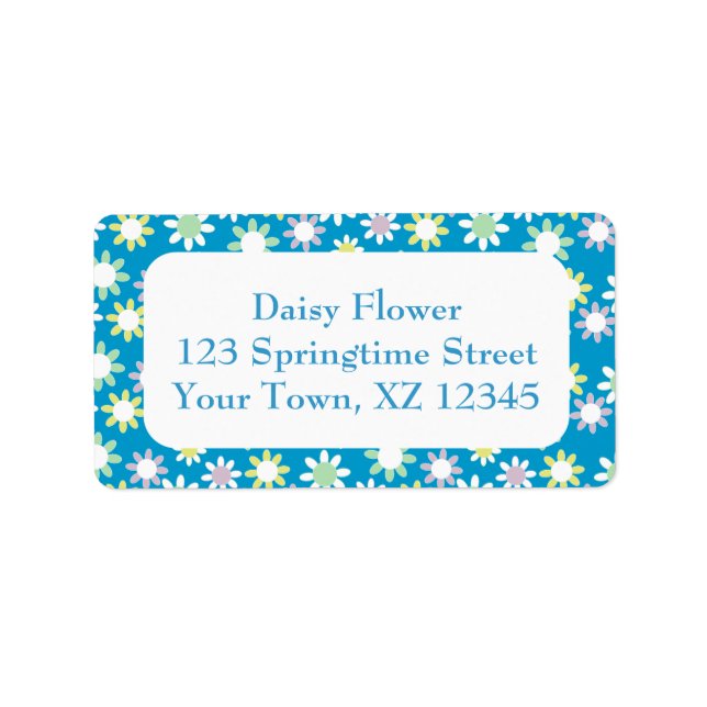 Springtime Daisies Label (Front)
