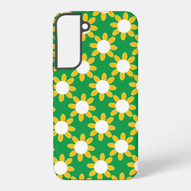 Springtime Daisies Samsung Galaxy Case (Back)