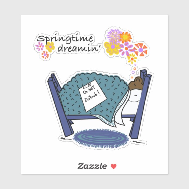 Springtime Dreaming Groundhog (Sheet)
