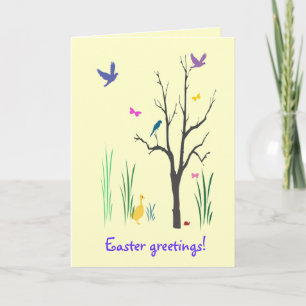 Springtime Easter Holiday Card