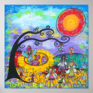 Springtime Fairies Print