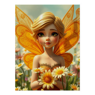 Springtime Fairy Art  Poster