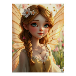 Springtime Fairy Art  Poster
