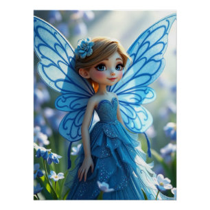 Springtime Fairy Art  Poster