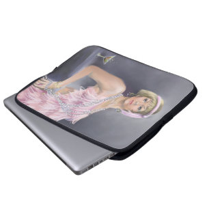 Springtime Flapper Laptop Sleeve