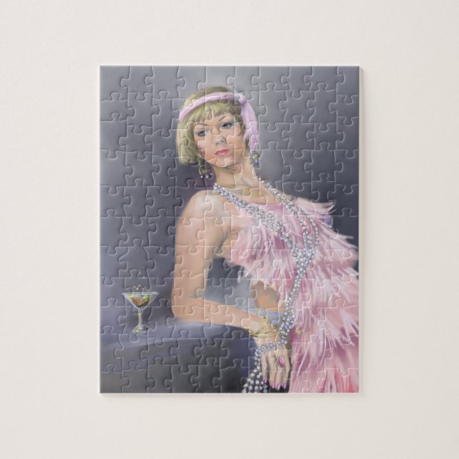 Springtime Flapper Puzzle (Vertical)