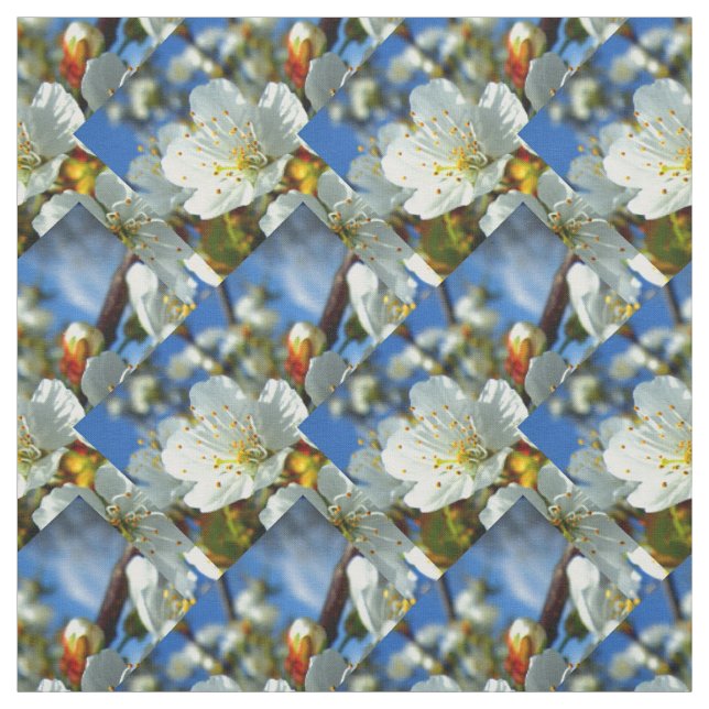 Springtime flowers fabric (Swatch)
