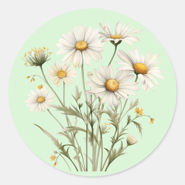 Springtime Flowers Stickers (Front)