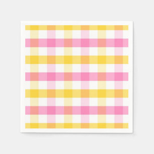Springtime Gingham Napkin