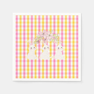 Springtime Gingham  Napkin