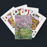 Springtime in Claude Monet's garden Playing Cards<br><div class="desc">Jaynes Gallery / DanitaDelimont.com | Europe,  France | France,  Giverny. Springtime in Claude Monet's garden.</div>