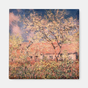 Springtime in Giverny by Claude Monet Magnet