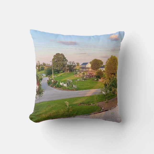 Springtime in Rocky Hill Cushion (Front)