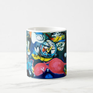 Springtime Jazz Abstract Jeff Hankamer Artjunkhaus Coffee Mug