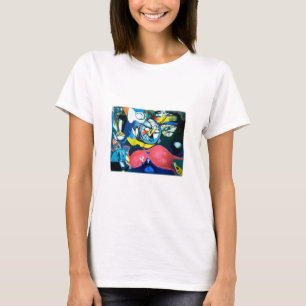 Springtime Jazz Abstract Jeff Hankamer Artjunkhaus T-Shirt
