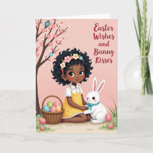Springtime Joy Faux Gold Foil Card