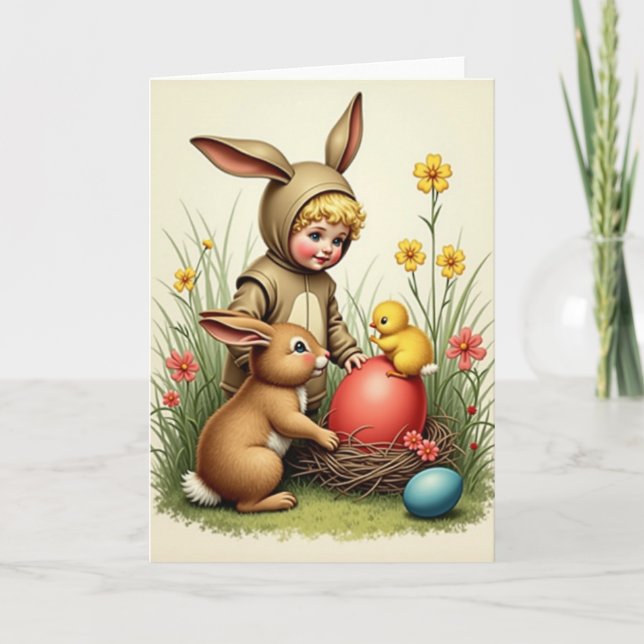 Springtime Joy Picture Card (Front)